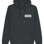 sudadera etiqueta hummingbird clothing - gris antracita